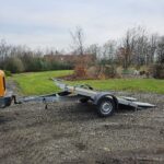 Lille maskintrailer